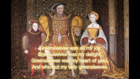 greensleeves tudor|henry viii greensleeves song.